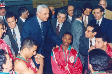 l'equipe nationnal avc hosni ben sliman